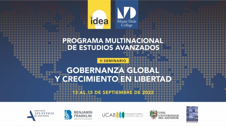 II SEMINARIO GOBERNANZA GLOBAL Y CRECIMIENTO EN LIBERTAD