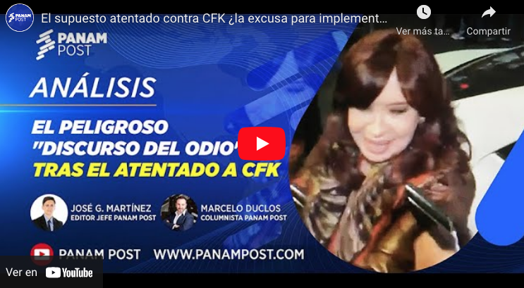 El supuesto atentado contra CFK ¿la excusa para implementar una dictadura?